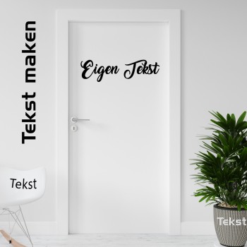 Tekst stickers | Namenenzo.nl