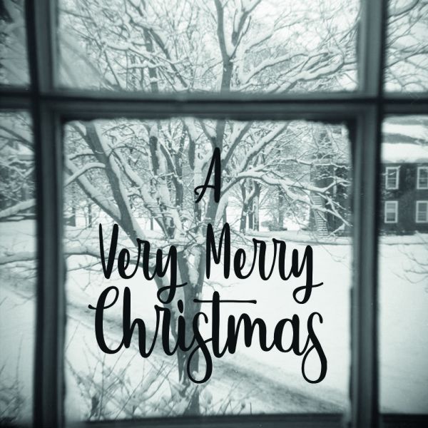 Raamstickers kerst